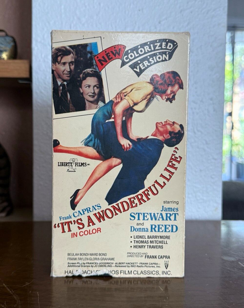 It's a Wonderful Life VHS Colorized 1986 Frank Capra James Stewart NR NTSC